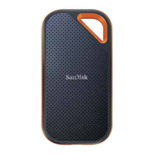 (image for) SanDisk 1TB Extreme PRO Portable SSD V2 USB Type-C Storage Drive